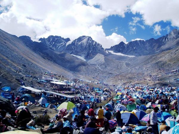 Das Fest von Qoyllur Rit'i in Cusco, Peru